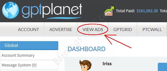 GPTPlanet view ads
